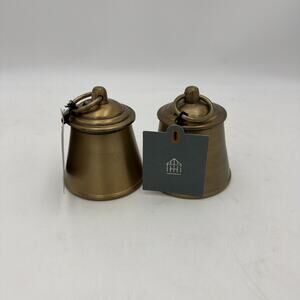 BALSAM & BERRY Hearth & Hand BRASS BELL JAR CANDLE Target MAGNOLIA 4.58 Oz Small